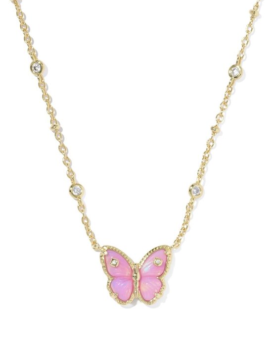 Kendra Scott Jewelry - Cailey Butterfly Gold Short Pendant Necklace